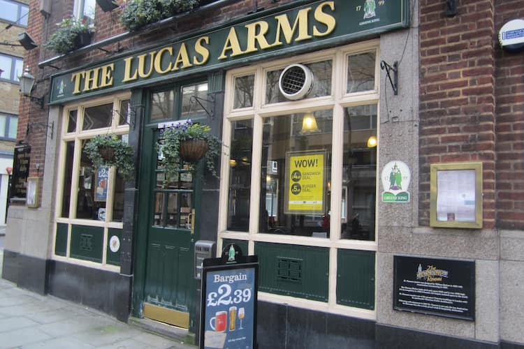 Lucas Arms King S Cross London